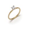 princes cut diamond ring b